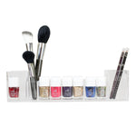 Load image into Gallery viewer, Home Basics Wide Cosmetic Organizer, Clear $5.00 EACH, CASE PACK OF 12
