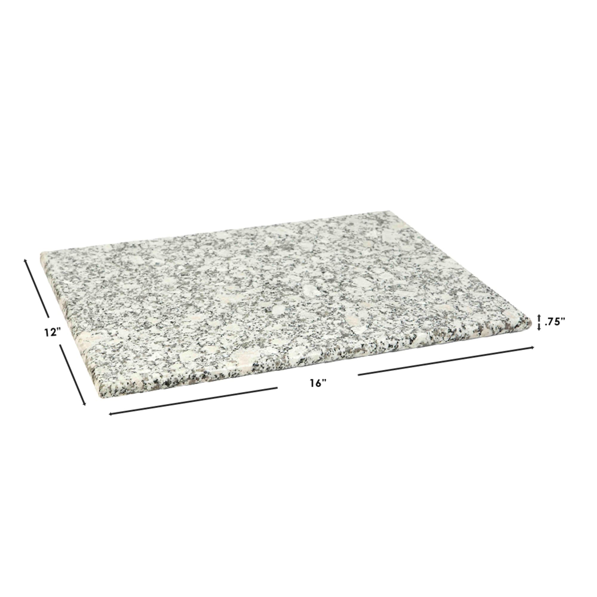 Home Basics 12 x 16 Granite Cutting Board, White $12 EACH, CASE PACK OF 4