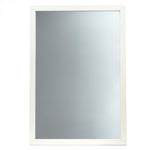 Load image into Gallery viewer, Home Basics 24&quot; x 36&quot; Wall Mirror, White $25.00 EACH, CASE PACK OF 4
