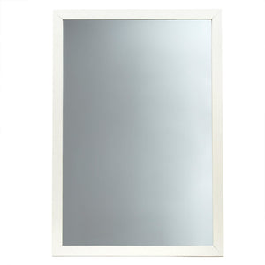 Home Basics 24" x 36" Wall Mirror, White $25.00 EACH, CASE PACK OF 4