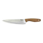 Load image into Gallery viewer, Home Basics 8&quot; Stainless Steel Chef Knife With Wooden Handle, Winchester $4.00 EACH, CASE PACK OF 24
