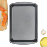 Load image into Gallery viewer, Baker’s Secret Essentials Small 13-inch x 9-inch Non-Stick Steel Roaster Pan $6.00 EACH, CASE PACK OF 12
