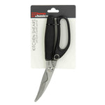 Load image into Gallery viewer, Home Basics Poultry Shears with Non-Slip TRP Coated Handles, Black $5.00 EACH, CASE PACK OF 24
