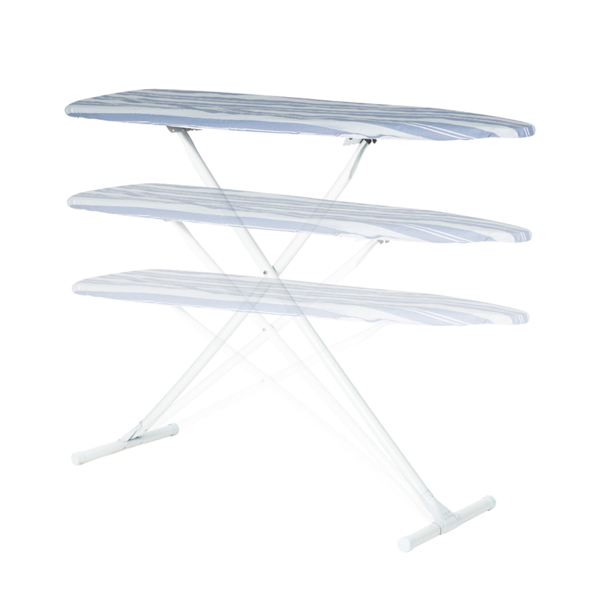 Seymour Home Products Adjustable Height, Freestanding T-Leg Ironing Board, Blue Stripe $25 EACH, CASE PACK OF 1