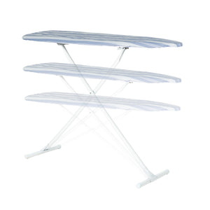 Seymour Home Products Adjustable Height, Freestanding T-Leg Ironing Board, Blue Stripe $25 EACH, CASE PACK OF 1