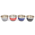 Load image into Gallery viewer, Home Basics Speckled 5 Qt Stainless Steel Mixing Bowl with Non-Skid Bottom - Assorted Colors
