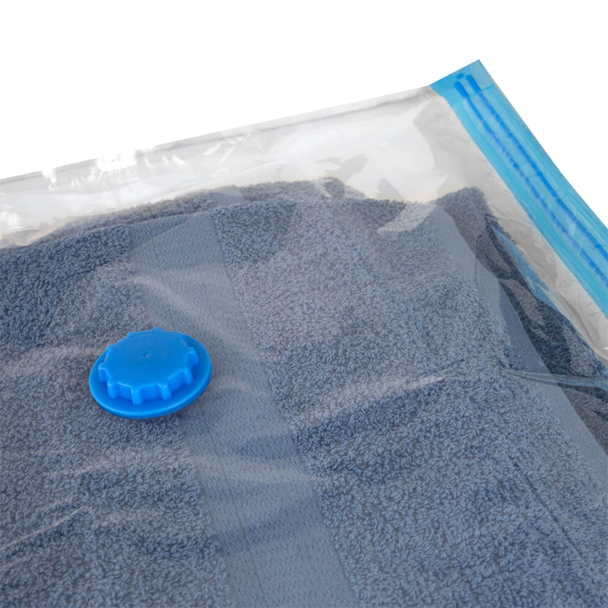 Home Basics Plastic Vacuum Storage Bags, (Pack of 3), STORAGE ORGANIZATION