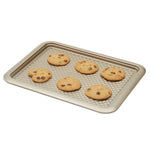 Load image into Gallery viewer, Home Basics Aurelia Non-Stick 11” x 14.5” Carbon Steel Cookie Sheet, Gold $5 EACH, CASE PACK OF 12
