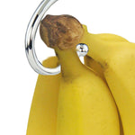 Load image into Gallery viewer, Home Basics Chrome Plated Steel Scroll Collection Banana Holder $5.00 EACH, CASE PACK OF 12
