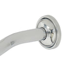 Load image into Gallery viewer, Home Basics Steel Curved Shower Rod, Chrome $15.00 EACH, CASE PACK OF 8
