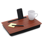 Load image into Gallery viewer, Home Basics Lap Desk with Cushioned Back, Cherry $12.00 EACH, CASE PACK OF 6
