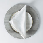 Load image into Gallery viewer, Sophia Grace 12&quot; Charger Plate, Timber Grey $3.00 EACH, CASE PACK OF 12
