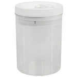 Load image into Gallery viewer, Home Basics 1.5 Liter Twist &#39;N Lock Air-Tight Round Plastic Canister, White $5 EACH, CASE PACK OF 6
