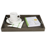 Load image into Gallery viewer, Home Basics Wood-Like Serving Tray, Ash
 $12.00 EACH, CASE PACK OF 6
