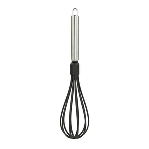 Home Basics Nylon Whisk with Stainless Steel Handle, Black $2.00 EACH, CASE PACK OF 24