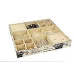 Load image into Gallery viewer, Home Basics Faux Leather 18 Compartment Jewelry Organizer $12 EACH, CASE PACK OF 6
