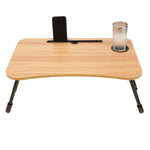 Load image into Gallery viewer, Home Basics Contoured Bed Tray with Media Slot and Cup Holder $15 EACH, CASE PACK OF 8
