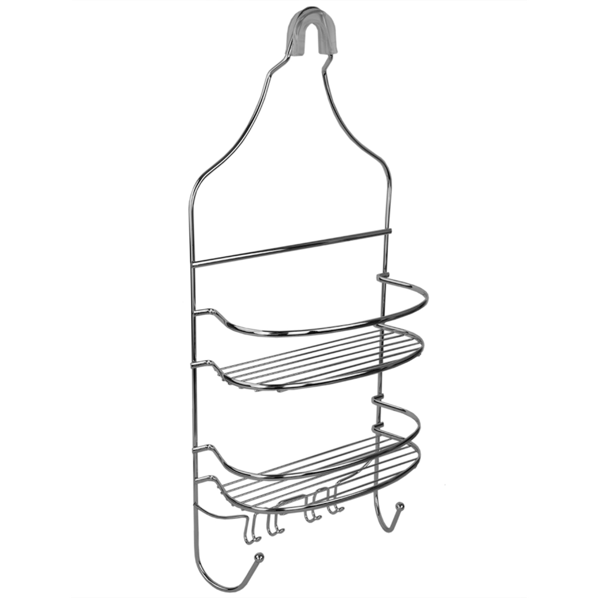 Home Basics Chrome Plated Steel Flat Wire Shower Caddy $6.00 EACH, CASE PACK OF 12