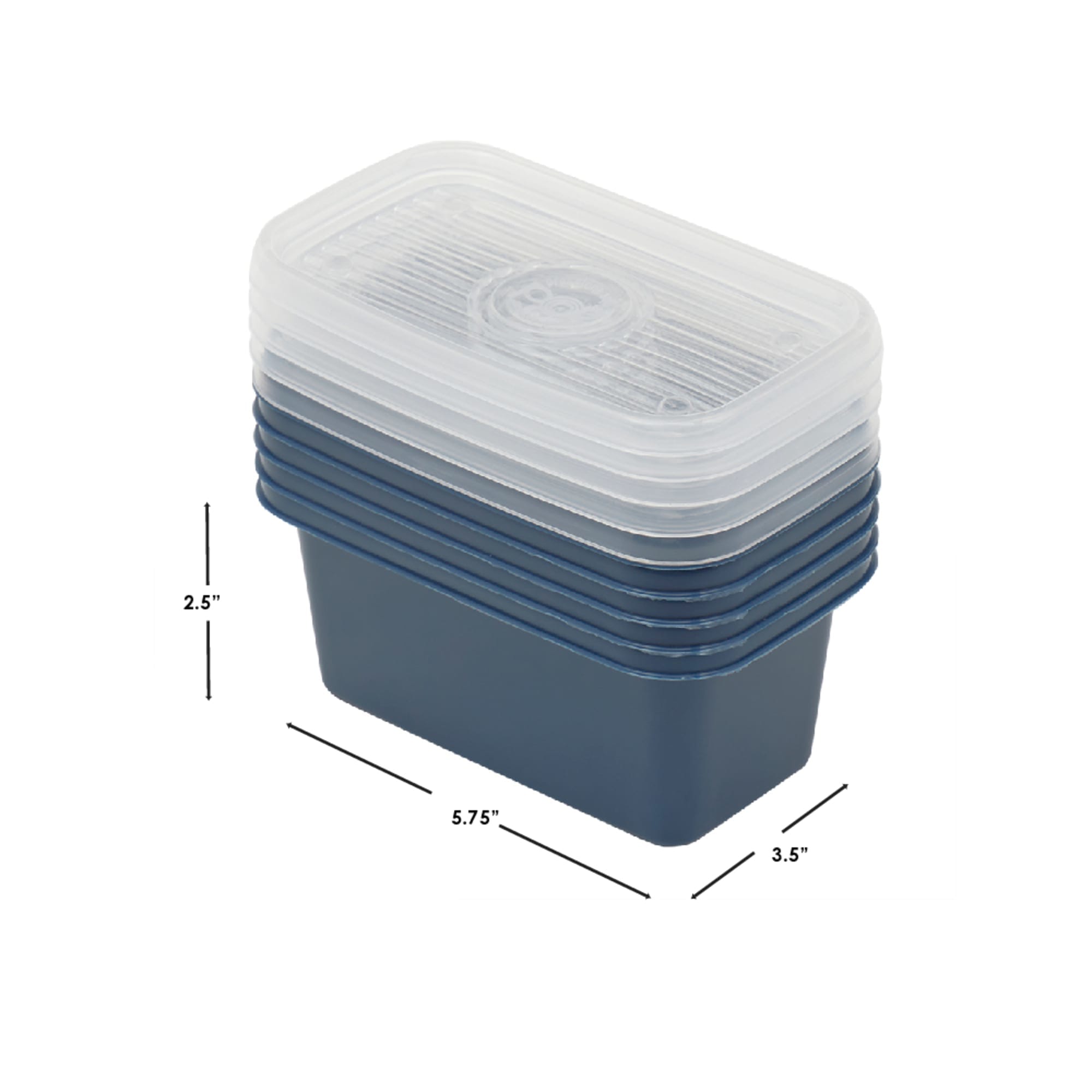 2 Compartment Meal Prep Food Containers (10 Pack)
