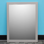 Load image into Gallery viewer, Home Basics Framed Painted MDF 18” x 24” Wall Mirror, Grey $12.00 EACH, CASE PACK OF 6
