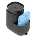 Load image into Gallery viewer, Home Basics Soap Dispenser with Side Sponge Compartment $4.00 EACH, CASE PACK OF 12
