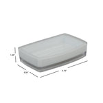 Load image into Gallery viewer, Home Basics Plastic Soap Dish $3.00 EACH, CASE PACK OF 24
