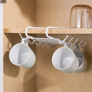 Home Basics Under-the-Shelf Mug Rack $4.00 EACH, CASE PACK OF 6