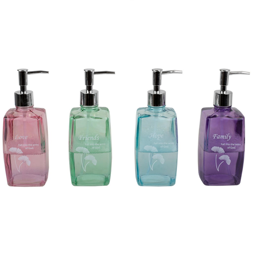Home Basics Philosophy Series Soap Dispenser - Assorted Colors