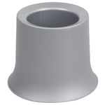 Load image into Gallery viewer, Home Basics Plastic Toilet Brush with Compact Holder, Grey $4.00 EACH, CASE PACK OF 12

