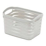 Load image into Gallery viewer, Home Basics Avaris Small Plastic Storage Basket - Assorted Colors
