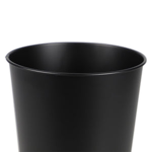 Home Basics Open Top 8 Lt Waste Bin, (9.5" x 10.25"), Black $6.00 EACH, CASE PACK OF 12