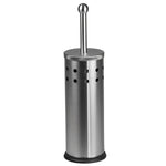 Load image into Gallery viewer, Home Basics Vented Stainless Steel Toilet Brush Set, Silver $5.00 EACH, CASE PACK OF 12

