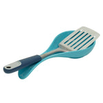 Load image into Gallery viewer, Michael Graves Design Comfortable Grip Stainless Steel Slotted Spatula, Indigo $4.00 EACH, CASE PACK OF 24
