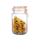 Load image into Gallery viewer, Home Basics Large Glass Pickling Jar with Rose Gold Clamp $3.50 EACH, CASE PACK OF 12
