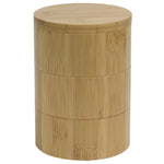 Load image into Gallery viewer, Home Basics 3 Tier Bamboo Salt Box $10 EACH, CASE PACK OF 12
