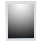 Load image into Gallery viewer, Home Basics Framed Painted MDF 18” x 24” Wall Mirror, White $10.00 EACH, CASE PACK OF 6
