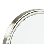 Load image into Gallery viewer, Home Basics Nadia Double Sided Cosmetic Mirror, (1x/5x Magnification), Satin Nickel $15.00 EACH, CASE PACK OF 6
