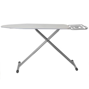 Home Basics Extra Wide T-Leg Ironing Board with Built-In Metal Iron Rest, Silver $40 EACH, CASE PACK OF 2