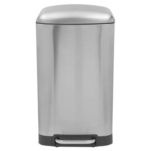 Michael Graves Design Soft Close 30 Liter Step On Stainless Steel Waste Bin, Silver $50.00 EACH, CASE PACK OF 1