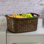 Load image into Gallery viewer, Sterilite Weave Laundry Basket / Espresso $15.00 EACH, CASE PACK OF 6
