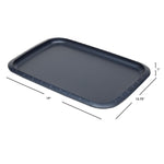 Load image into Gallery viewer, Michael Graves Design Textured Non-Stick 12” x 18” Carbon Steel Cookie Sheet, Indigo $8.00 EACH, CASE PACK OF 12
