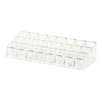 Load image into Gallery viewer, Home Basics 24 Compartment Plastic Cosmetic Tray $3.00 EACH, CASE PACK OF 12
