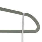 Load image into Gallery viewer, Home Basics Flocked Velvet Suit Hanger, (Pack of 25), Grey $8.00 EACH, CASE PACK OF 8
