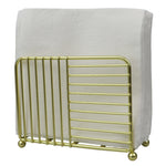 Load image into Gallery viewer, Home Basics Halo Free Standing Steel Napkin Holder, Gold $4.00 EACH, CASE PACK OF 12
