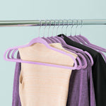 Load image into Gallery viewer, Home Basics Velvet Hanger, (Pack of 10), Lilac $4.00 EACH, CASE PACK OF 12
