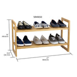 Load image into Gallery viewer, Home Basics Bamboo Shoe Rack $20.00 EACH, CASE PACK OF 4
