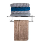 Load image into Gallery viewer, Home Basics Wall Mounted Bath Shelf with Towel Bar $20.00 EACH, CASE PACK OF 6
