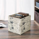 Load image into Gallery viewer, Home Basics Paris Collection  Non-Woven Storage Bin, Natural $5.00 EACH, CASE PACK OF 12
