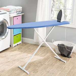 Seymour Home Products Adjustable Height, Freestanding T-Leg Ironing Board, Solid Blue $25 EACH, CASE PACK OF 1