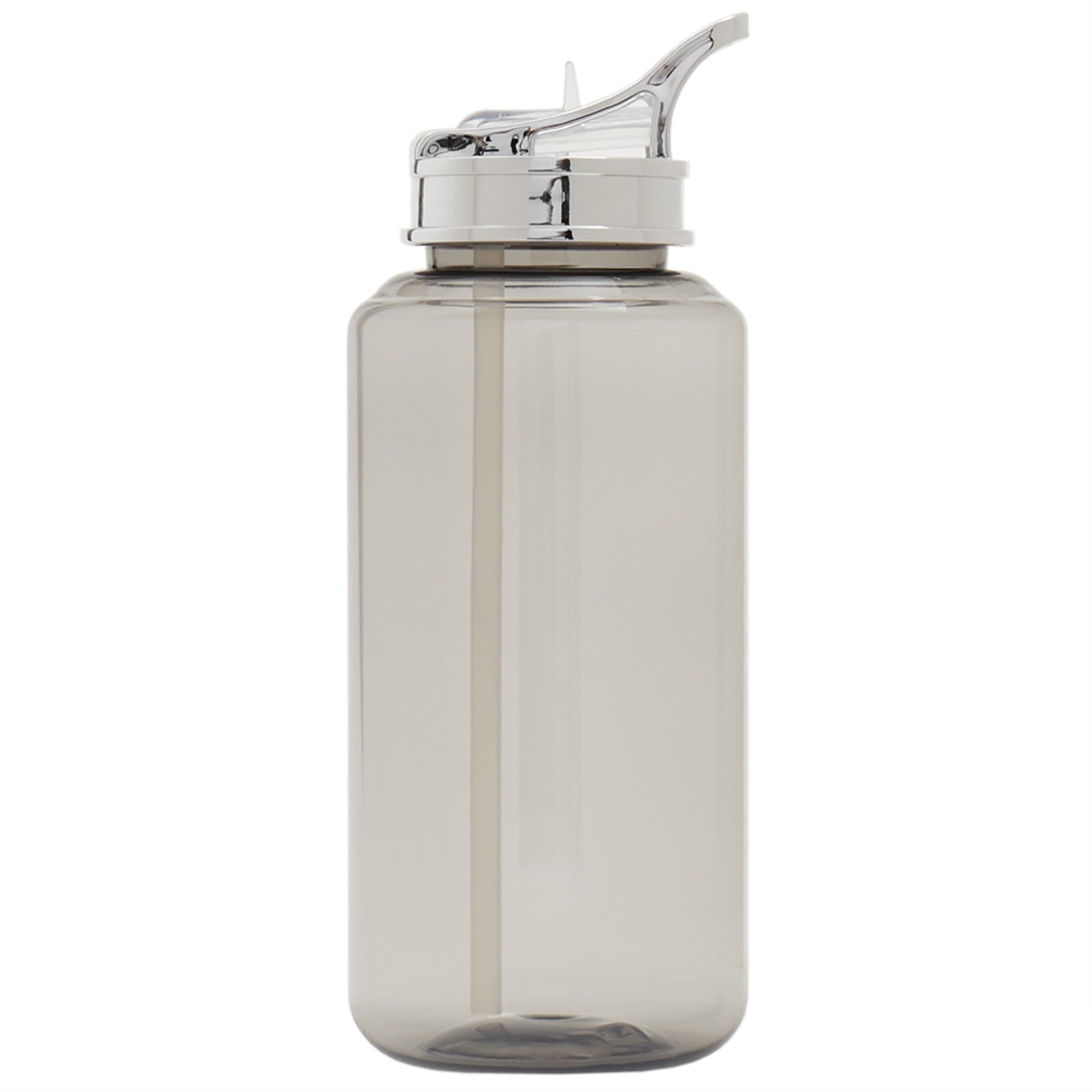 Home Basics 1 Lt BPA-Free Transparent Plastic Travel Bottle - Assorted Colors